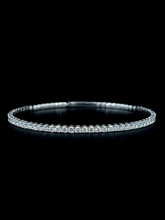 Lab grown diamond tennis bracelet