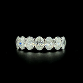 Lab grown diamond 7 stone rings