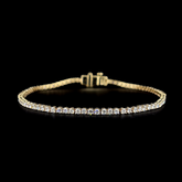 Lab grown diamond tennis bracelet