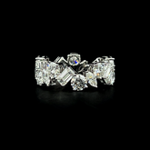 Lab grown diamond cocktail ring