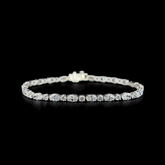 Lab grown diamond mix shape bracelet