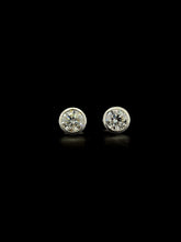 Lab Grown Diamond Bezel Stud Earring