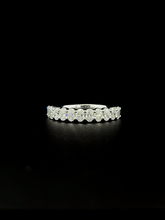 Lab grown diamond wedding band rings