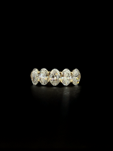 Lab grown diamond 5 stone rings