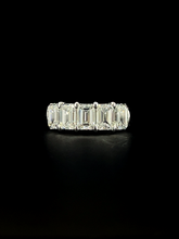 Lab grown diamond 7 stone rings