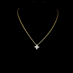 Lab grown diamond pendant