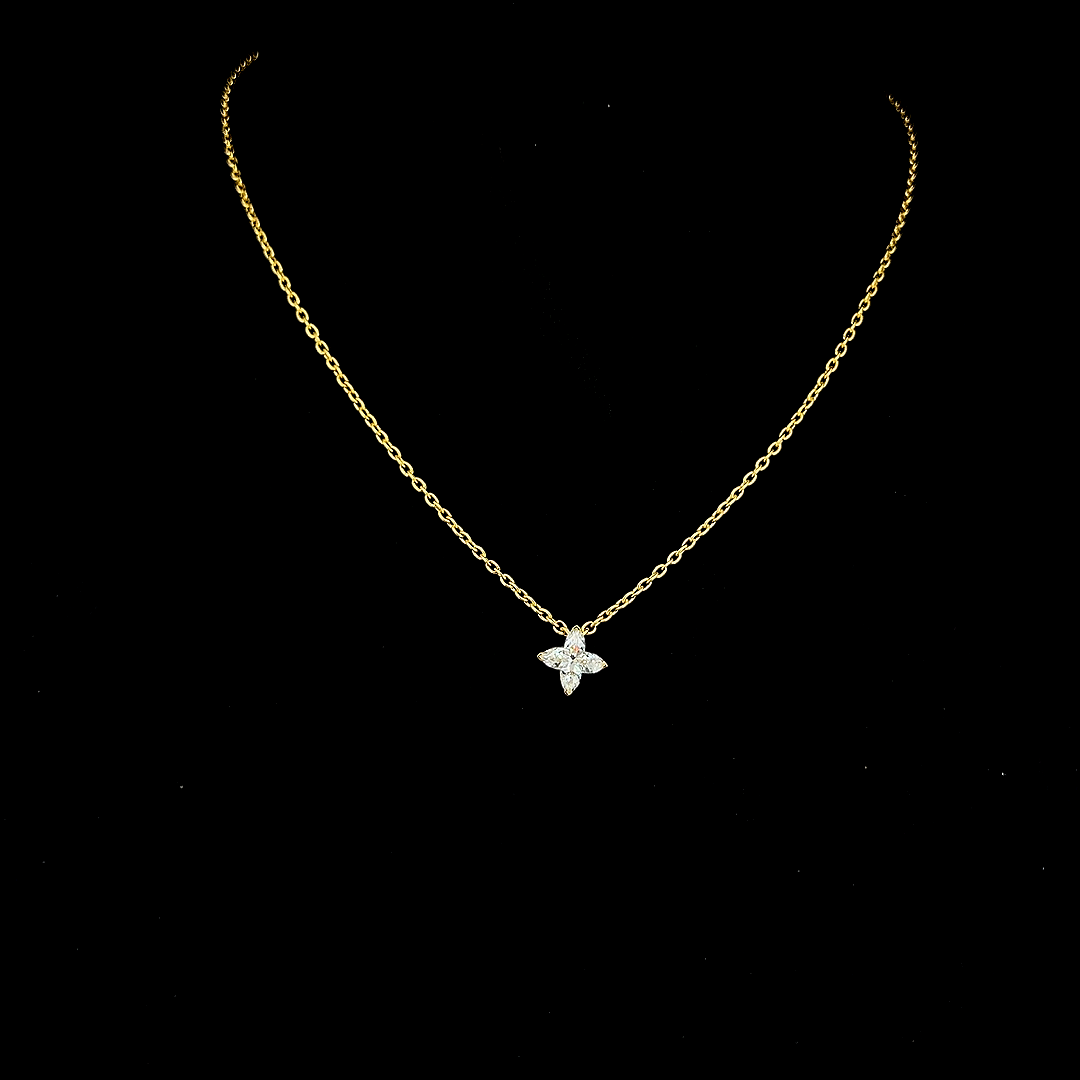 Lab grown diamond pendant