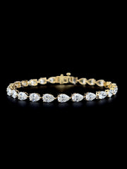 Lab Grown Diamond Fancy Shape Bracelet