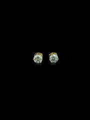 Lab Grown Diamond Push Back Stud Earring