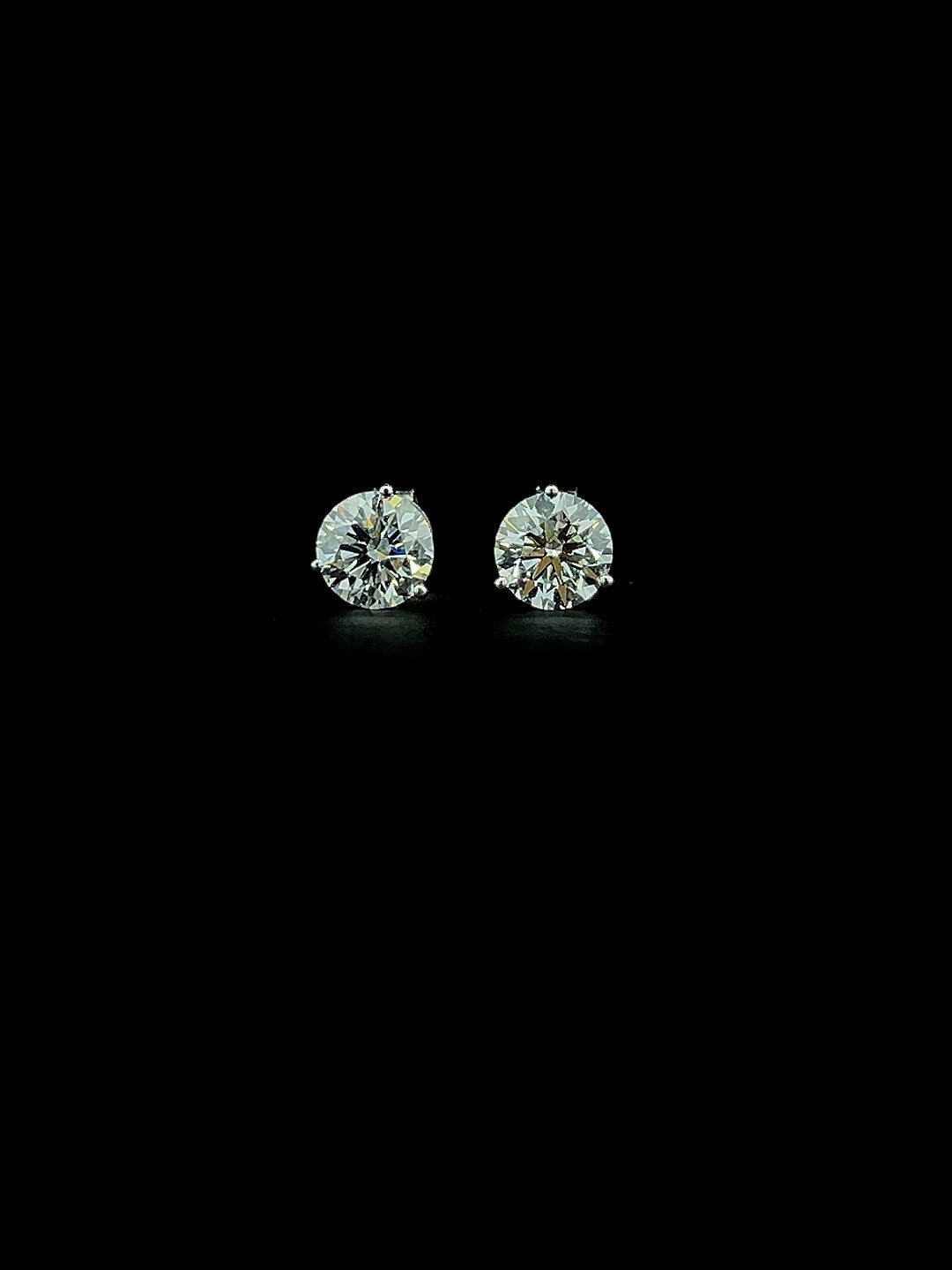 Lab Grown Diamond Push Back Stud Earring