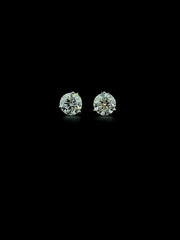 Lab Grown Diamond Push Back Stud Earring