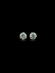 Lab Grown Diamond Push Back Stud Earring