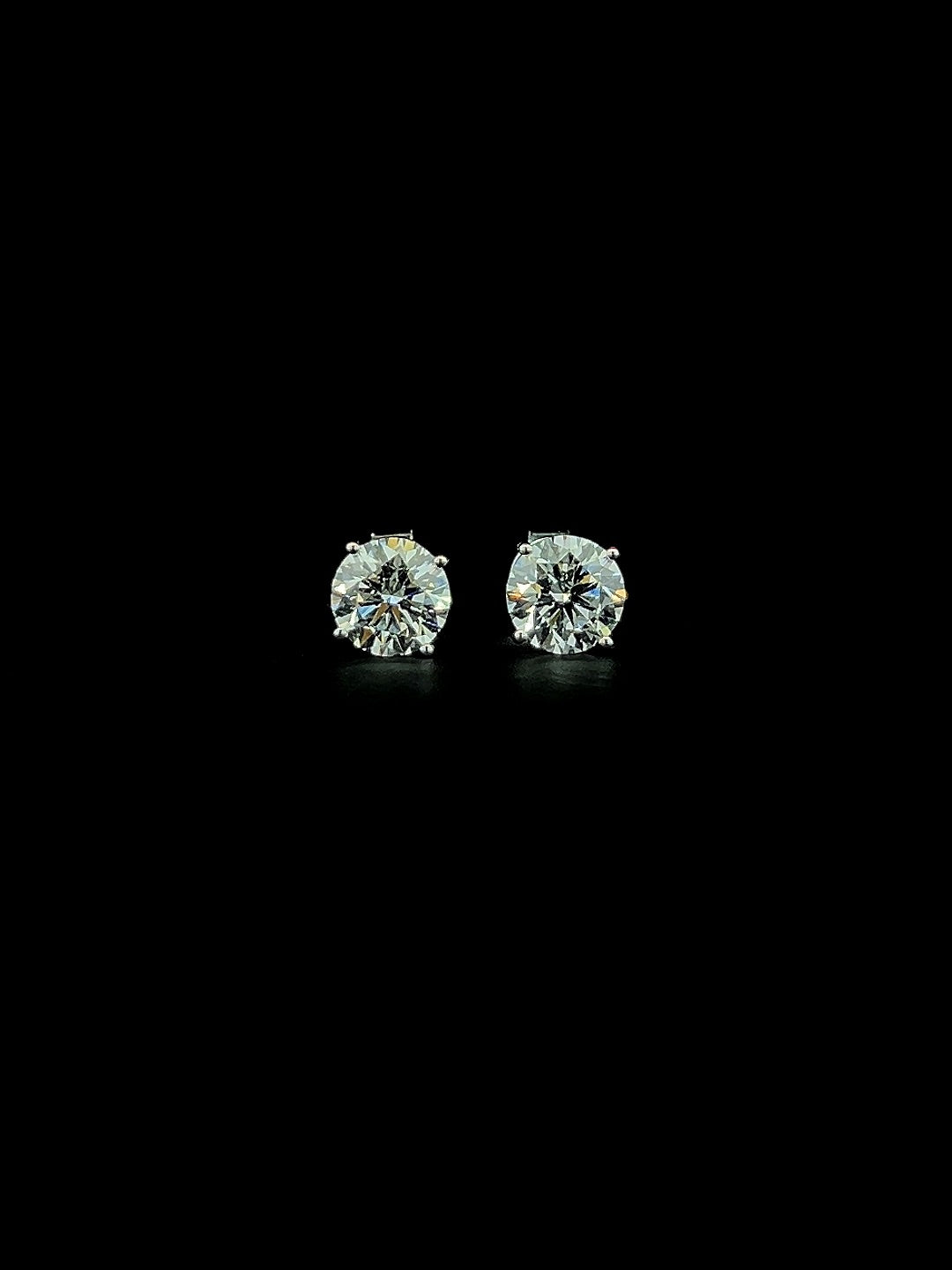Lab Grown Diamond Push Back Stud Earring