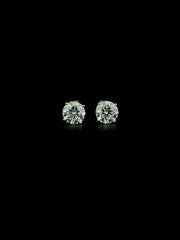 Lab Grown Diamond Push Back Stud Earring