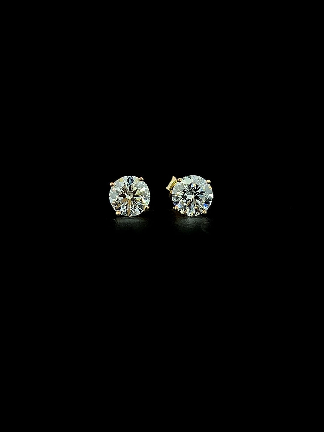 Lab Grown Diamond Push Back Stud Earring