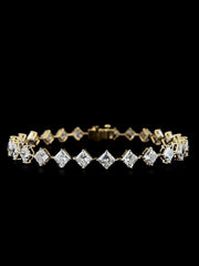 Lab Grown Diamond Fancy Shape Bracelet