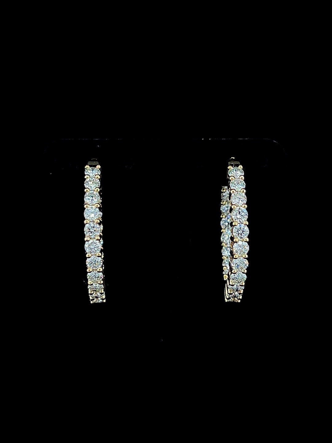 Lab Grown Diamond Hoop earring