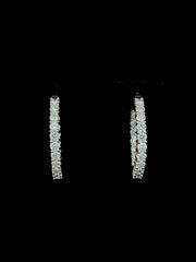 Lab Grown Diamond Hoop earring