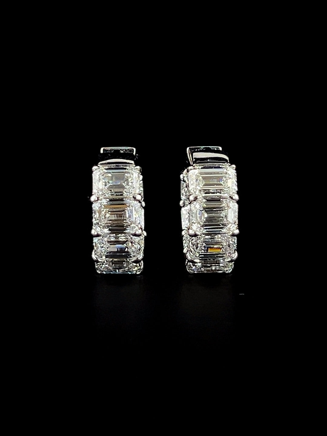 Lab Grown Diamond Hoop earring