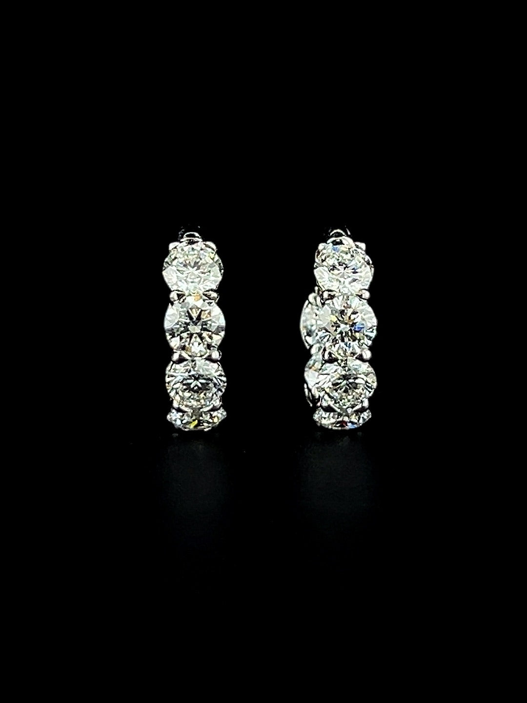 Lab Grown Diamond Hoop earring