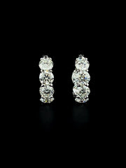 Lab Grown Diamond Hoop earring