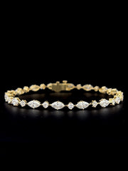 Lab Grown Diamond Mix Shape Bracelet