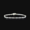 Lab grown diamond mix shape bracelet