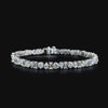 Lab grown diamond mix shape bracelet