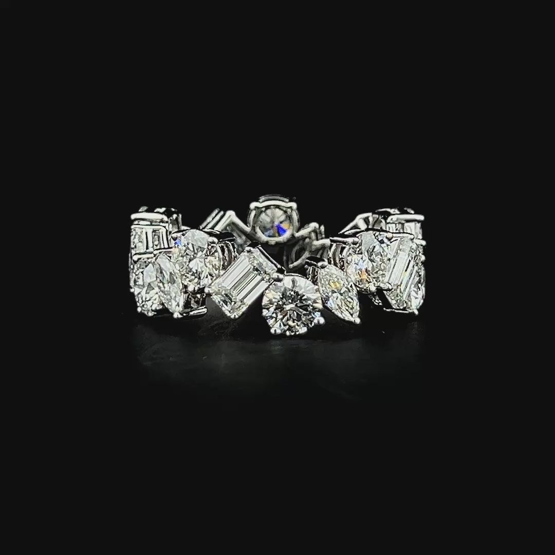 Lab grown diamond cocktail ring