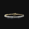 Lab grown diamond fancy shape bracelet