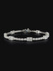 Lab grown diamond fancy shape bracelet