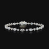 Lab grown diamond mix shape bracelet