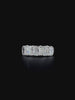 Lab grown diamond 5 stone ring